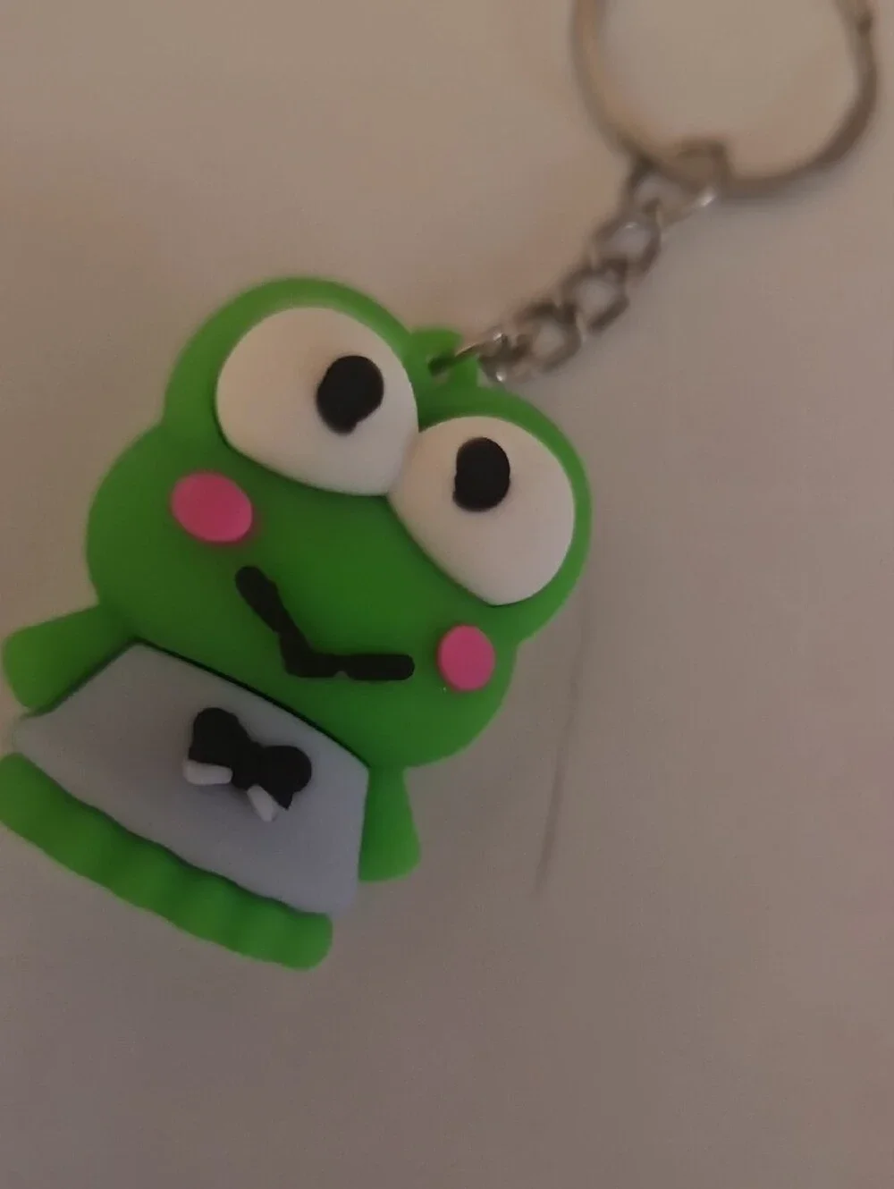 Sanrio Green Frog Key & Card Holder Charm KEROPPI